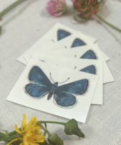 Tatoveringer sommerfugler (5stk)